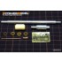 1/35 Modern German Rh-M-120 L/55 120mm Gun Barrel w/MG for Leopard II Revolution II (GP)