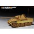 1/48 WWII German Panther D Tank Early Version Basic Detail Set for Tamiya kit #32597
