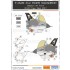 Decals for Egg Plane Belgian Air Force F-16AM, Tiger Meet 2017