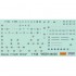 1/144 ROCAF F-16A/B Stencils & Markings Decal 