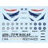 1/144 ROCAF Mirage 2000's Handover 20th Anniversary Decal 