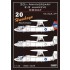 1/144 ROCAF & Big Eye Livery E-2C HAWKEYE  20th Anniversary Decal 