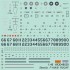 1/48 ROCAF F-16A/B Stencils & Markings Decal