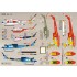 Decals for 1/48 ROCAF/ROCA/NFA/NASC UH-1H Huey Helicopter 50 Years in Taiwan