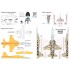 1/48 F-5E, Tiger 2000 MLU Project by AIDC Decal, 3D Print, Mask and Pitot Tube