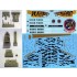 1/48 Northrop F-5E Tiger 2000 Decal & KASL HOBBY Resin Parts
