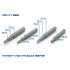 Styrene/PS Pipe (outside diameter: 4.0mm, wall thickness: 0.9mm, 5pcs, gray)