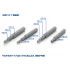 Styrene/PS Pipe (outside diameter: 7.5mm, wall thickness: 0.9mm, 4pcs, gray)