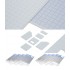 Styrene Plate (with calibrated: white, B5, thickness: 0.3mm, 2pcs)