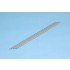 Styrene/PS 1/4 Round Rod (radius: 1.00mm, length: 250mm, 8pcs, gray)