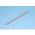 Styrene/PS 1/4 Round Rod (radius: 1.00mm, length: 250mm, 8pcs, gray)