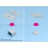 Styrene/PS 1/4 Round Rod (radius: 1.00mm, length: 250mm, 8pcs, gray)