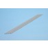 Styrene/PS Right Angle Triangle Stick (side: 5.00mm, length: 250mm, 4pcs, gray)