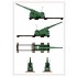 1/35 Cannone 203/45 RM SISTEMA INCAVALCAMENTO