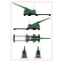 1/35 Cannone 203/45 RM SISTEMA DI INCAVALCAMENTO CANNA