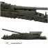 1/35 Railway Gun 381/40 AVS Resin kit