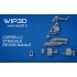 1/72 Carrello Re2000 Navale Complete Resin kit