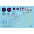 1/144 Avro 698 Vulcan Decals Part.1 for Great Wall Hobby / Pit-Road kit