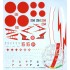 1/32 Flying Swallows Decals Part.1 for Hasegawa kits Ki61-I Hien Koh/Otsu/Hei