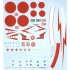 1/32 Flying Swallows Decals Part.2 for Hasegawa Kawasaki Ki61-Id Hien Tei