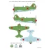 1/32 Polikarpov I-16 Type 10 Decals Part.1 - VVS for ICM kits