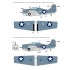 1/48 F4F-4 Wildcat Decals Part.1 'Carrier Base Wildcat in the Battlefield'