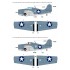 1/48 F4F-4 Wildcat Decals Part.1 'Carrier Base Wildcat in the Battlefield'