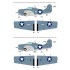 1/48 F4F-4 Wildcat Decals Part.1 'Land base Wildcat in Guadalcanal'
