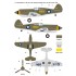 1/48 WWII USAAF P-40 Warhawk Part.3 Decals for Airfix kits