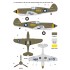 1/48 WWII USAAF P-40 Warhawk Part.3 Decals for Airfix kits