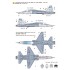 1/48 T-38C Talon Decals Part.1 - "Raldolph AFB" for Wolfpack kits
