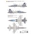 1/48 T-38C Talon Decals Part.1 - "Raldolph AFB" for Wolfpack kits
