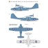 1/72 PBY Catalina Decals Part.1 for Academy Models PBY-5/5A & Airfix Models PBY-5A kit