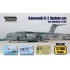 1/144 JASDF Kawasaki C-2 Transport Aircraft Update Detail set for Aoshima kits