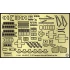 1/144 Kawasaki C-2 Update Detail set w/Name Plate for Aoshima kits