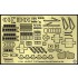 1/144 JASDF Kawasaki C-2 Transport Aircraft Update Detail set for Aoshima kits