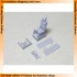 1/48 ACE II Ejection Seat for Academy F-22A kit (6 Resin Parts)