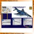 1/48 F-4 Phantom II Hard Wing Flap Down Set for Hasegawa F-4E Early/EJ/J, RF-4E