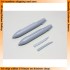 1/48 Grumman F-14 Tomcat Fuel Tank & Pylon Set for Hasegawa kit (4 Resin Parts)