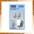 1/48 ACE II Ejection Seat x2pcs for Hasegawa/Tamiya/Kinetic F-16C/D/E/F/I