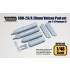 1/48 SUU-23/A 20mm Vulcan Pod set for F-4 Phantom II (2 Tailcone Options, 10 Resin pcs)