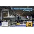 1/48 McDonnell Douglas F-4 Phantom II Hard Wing Folded Set for Hasegawa kit