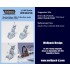 1/48 Martin Baker GRU-7 Ejection Seats 2pcs for Grumman A-6 Intruder &EA-6B Prowler