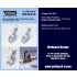 1/48 Martin Baker GRU-7 Ejection Seats 2pcs for Grumman A-6 Intruder &EA-6B Prowler