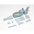 1/48 F-8E Crusader Cockpit set for Hasegawa kit (incl. MB F5 Ejection Seat)