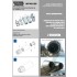 1/48 F/A-18A/B/C/D Hornet F404 Engine Nozzle Set for Hasegawa kits (6 Resin Parts+PE)
