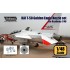 1/48 KAI T-50 Golden Eagle F404 Engine Nozzle Set for Academy kits (4 Resin Parts+PE)