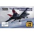 1/48 Boeing F/A-18E/F Super Hornet F414 Engine Nozzle Set for Hasegawa/Revell (8 Resin)
