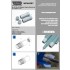 1/48 Sukhoi Su-27/30 Flanker AL-31F Engine Nozzle Set for Academy kit