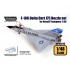 1/48 Convair F-106 Delta Dart J75 Engine Nozzle Set for Revell/Trumpeter kit